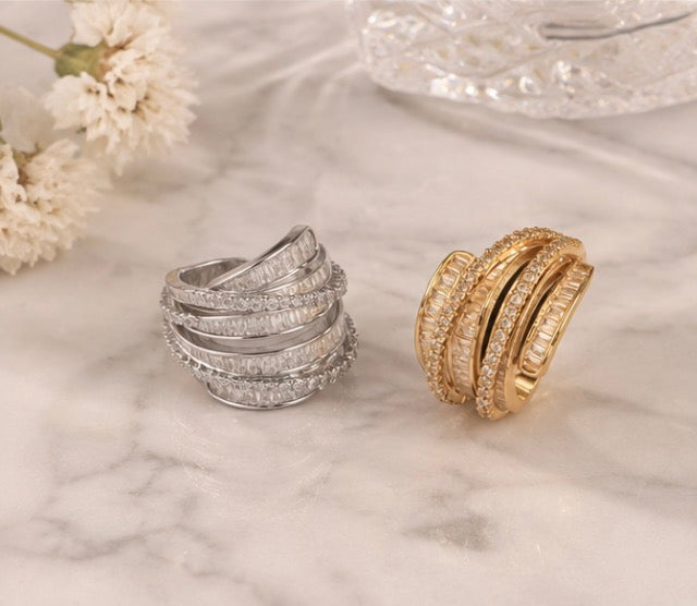 Chrysèle Baguette Ring