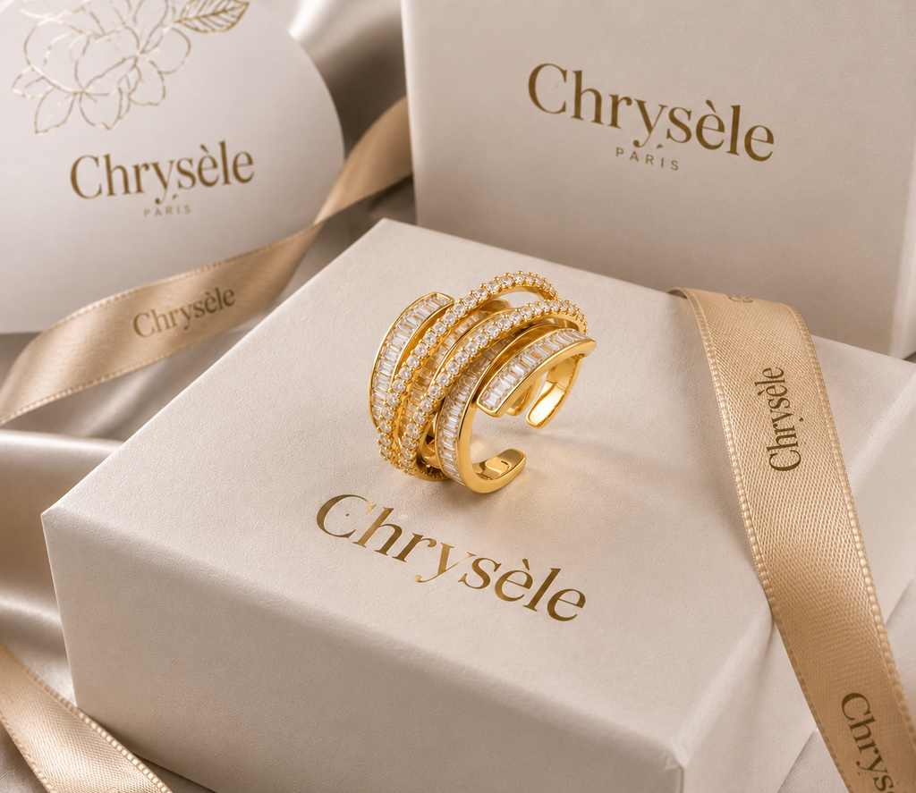 Chrysèle Baguette Ring
