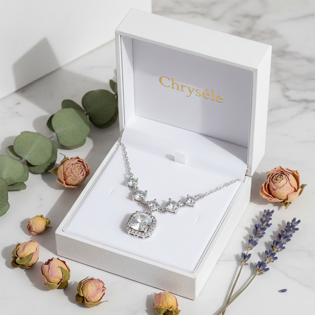 Chrysèle Box with Dried Flowers