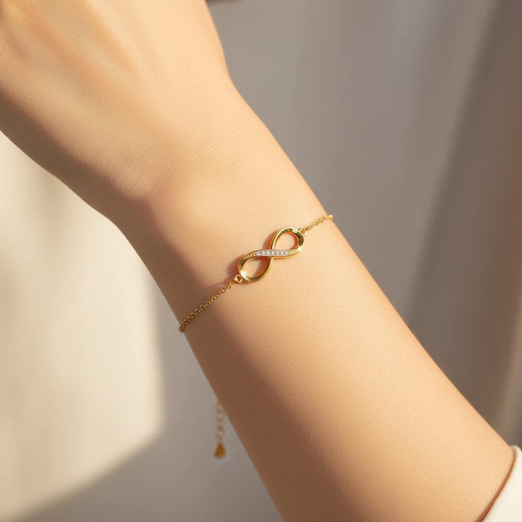 Gold Infinity στο χέρι