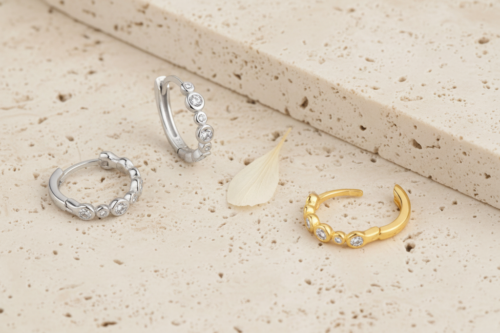 Hoops on travertine