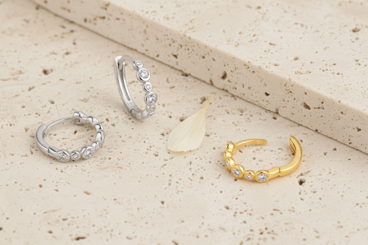 Hoops on travertine