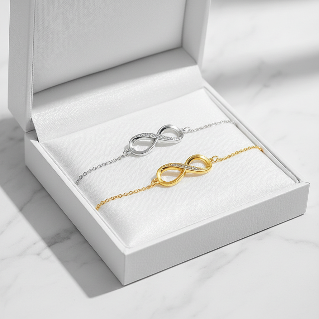 Infinity bracelets σε gift box