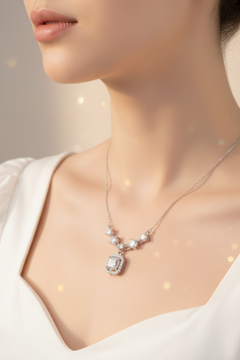 Model Neck Shot