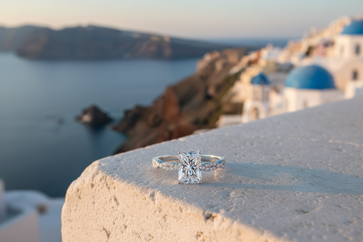 Ring Greek island