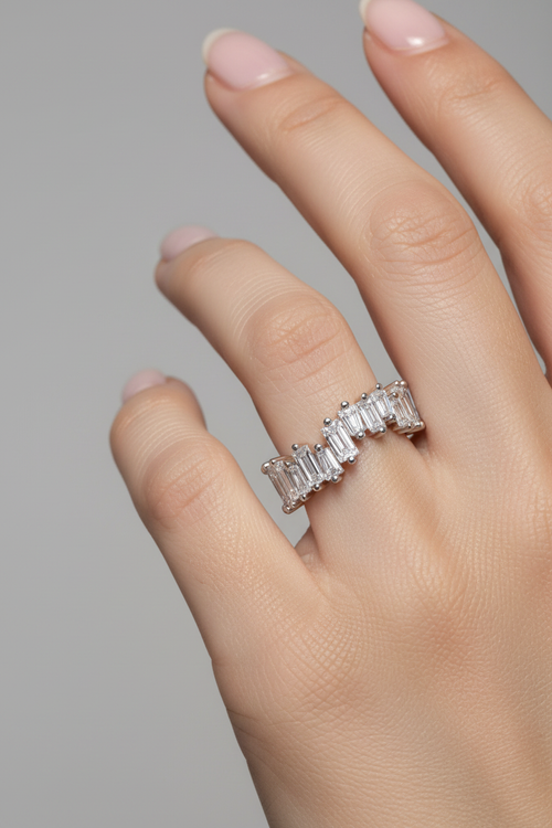 Ring on hand