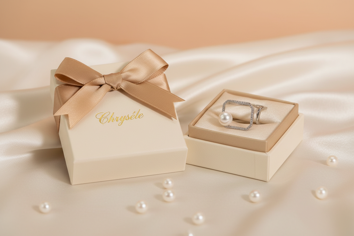 Ring with Chrysèle Gift Box